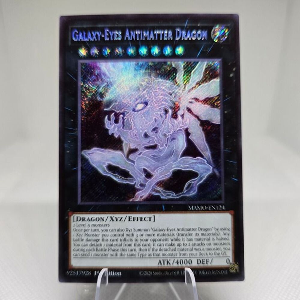 Galaxy-Eyes Antimatter Dragon mamo-en124 YuGiOh Magnificent Monsters